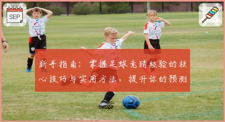 新手指南:掌握足球竞猜经验的核心技巧与实用方法,提升你的预测水平